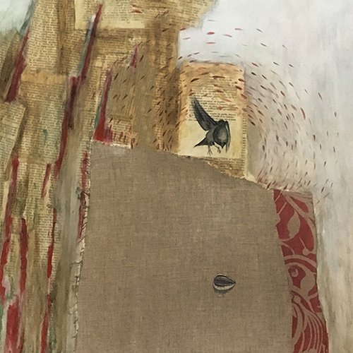 Colección artística "Territorios" de Andrea Casanova, conjunto de obras desarrolladas a lo largo del tiempo que exploran el vínculo entre cuerpo, memoria y espacio desde una mirada íntima y evolutiva.